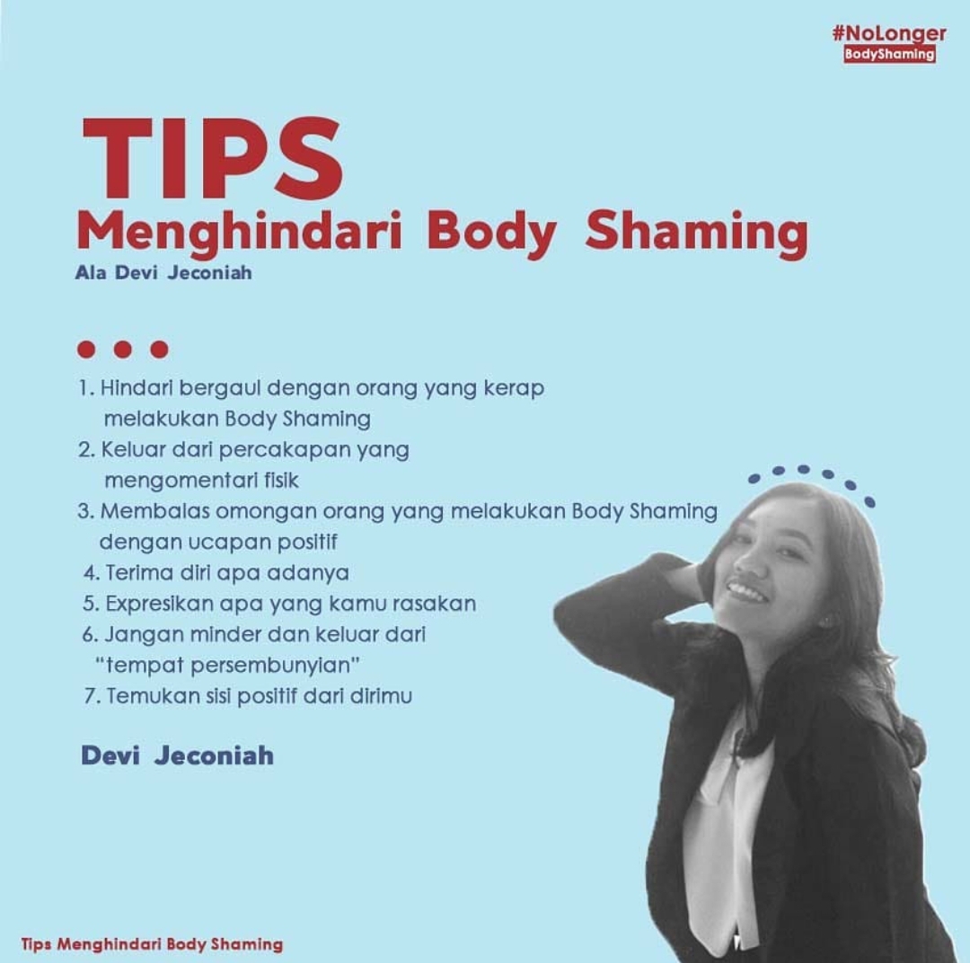 Tips Mengatasi Body Shaming Kampanye Body Shaming